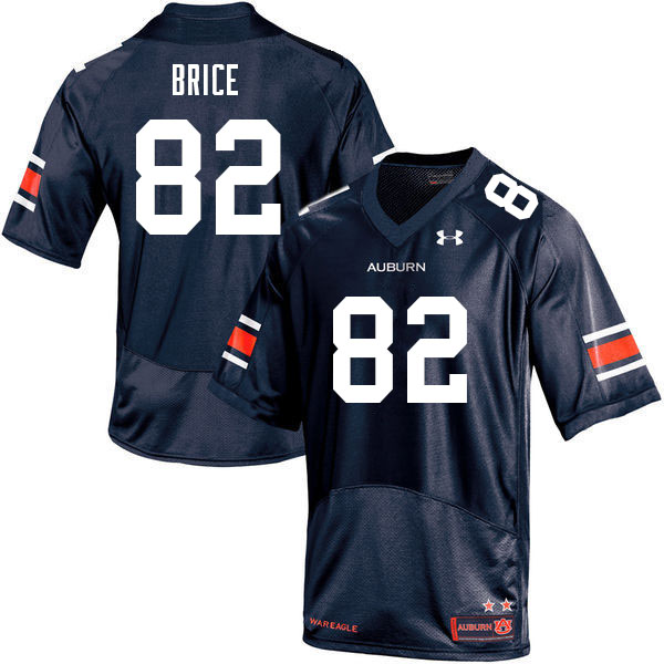 Auburn Tigers Men's Hayden Brice #82 Navy Under Armour Stitched College 2021 NCAA Authentic Football Jersey TIA4174EE